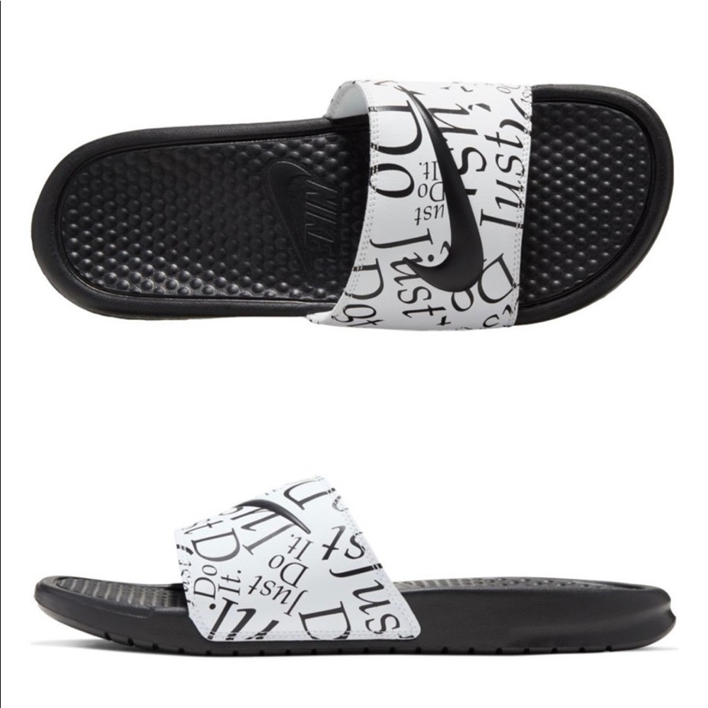 Men’s Nike Benassi ‘Just Do It’ Print, New w Box!